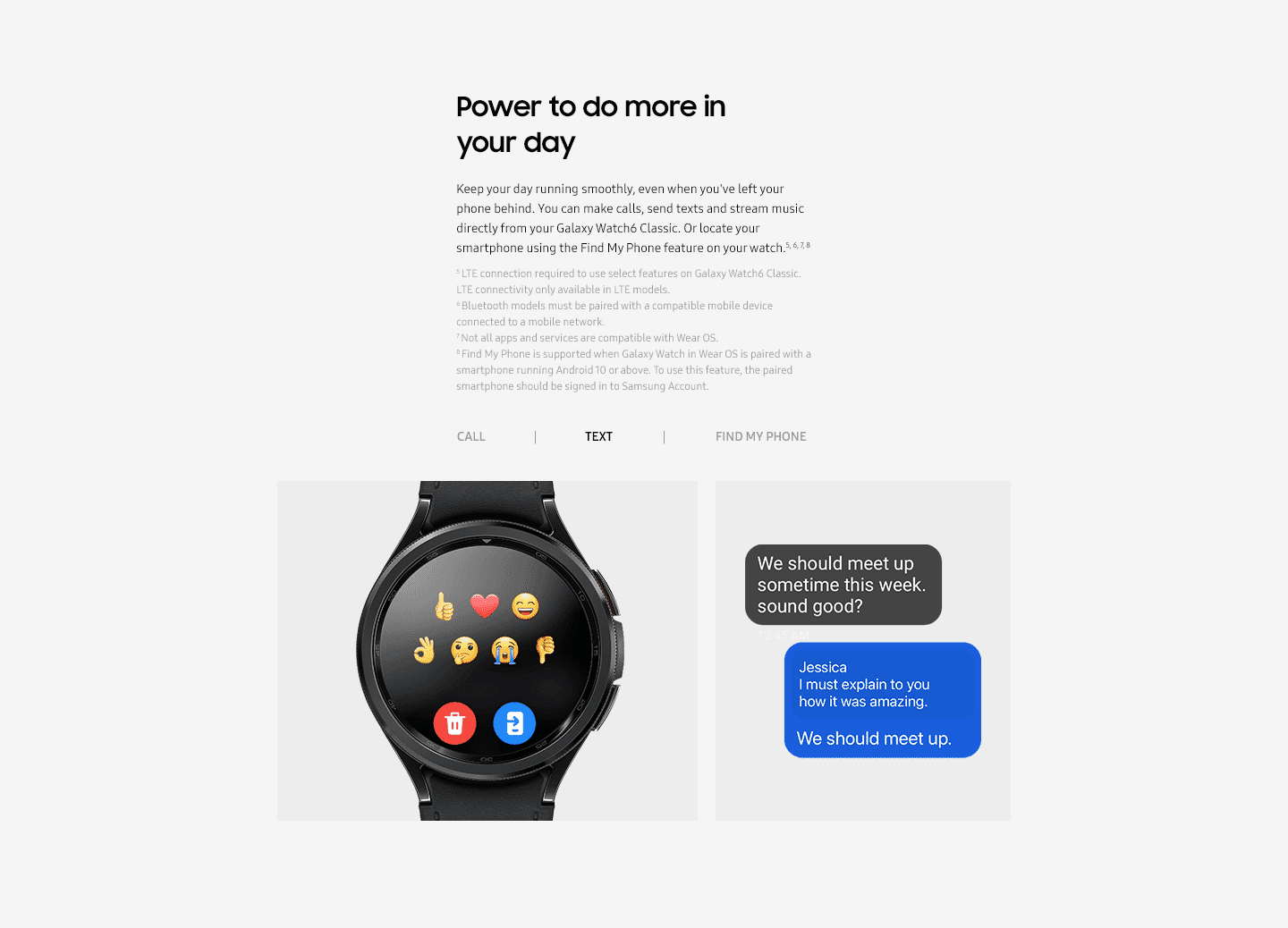 Samsung Galaxy Watch Range The Good Guys